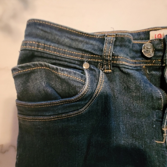 IQ & Company Blue Skinny Jeans with Tapered Leg and Stretch Size 8 - Picture 6 of 8